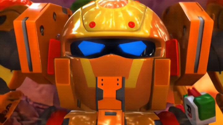 The most promising fruit robot is still the Orange Battle Robot from the first season.