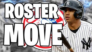 Yankees MAKE ROSTER MOVE| What's Happening?