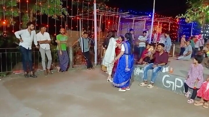 Bangladeshi village girl dance