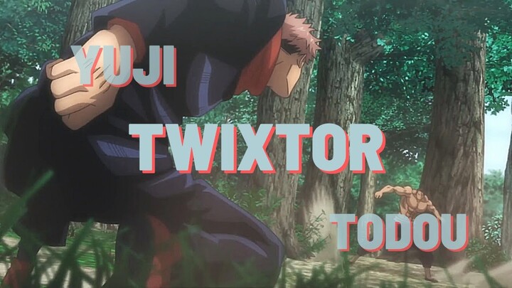 Yuuji Itadori vs Aoi Todo  JUJUTSU KAISEN TWIXTOR + RSMB + TIME REMAPING  After Effects"