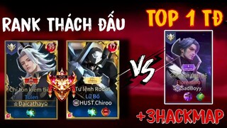 "Rank Thách Đấu".Dikay AoV vs Top 1 Thách Đấu + 3 HackMap Sẽ Khó NTN ? P4