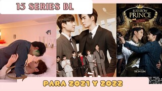 15 Estrenos de series BL para 2021 y 2022 🔥❤️ Romance, Fantasmas, Comedia y Acción 🤭