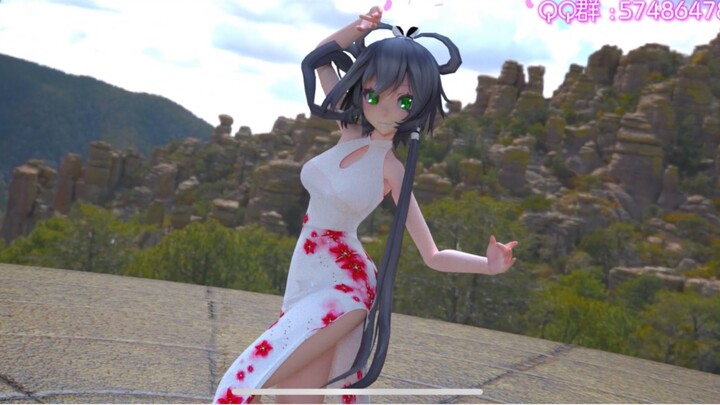 [MMD สไตล์จีน] ไวน์ไม่ทำให้มึนเมา คนทำให้มึนเมาเอง [C4d/น้ำยาผ้า]