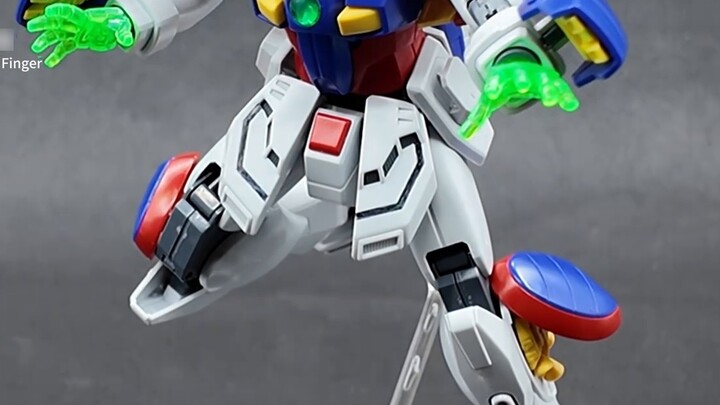 [Assembly] Bandai MG Mobile Fighter Shining Gundam——MG 100 Yuan Three Phantom Gods-part3