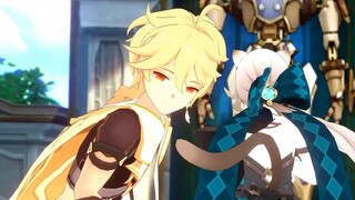 Genshin Impact: Traveler's daily confusing behavior!