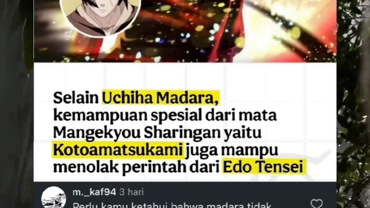 GENJUTSU TERKUAT PADA MASANYA