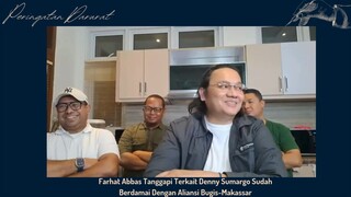 Farhat Abbas Tanggapi Denny Sumargo