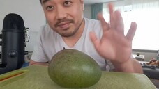ASMR Mango 🥭 (NO TALKING) - Sensitive Sounds Of Eating, Peeling & Cutting