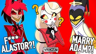 Hazbin Hotel Characters Play UNHINGED WOULD YOU RATHER in VRChat