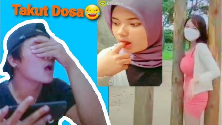 KUAT KAN IMAN KALIAN OTAK TRAVELING !! TONTON SAMPE HABIS||REACTION LUCU