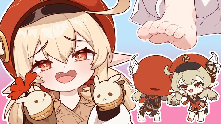 ♥Klee's "Fish Frying" successful settlement video❤️【Full live without modification】