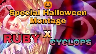 RUBY X CYCLOPS | SPECIAL HALLOWEEN MONTAGE 2021 | MOBILE LEGENDS√