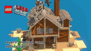 #3 Flatbush Gulch 100% Guide - The LEGO Movie Videogame