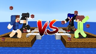 โจรสลัด vs กองทัพเรือ กับปืนใหญ่ประดิษฐ์เองของเขา ใครจะชนะ?! | Minecraft