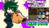 MHA/BNHA+Rimuru Reacts to "No. 1 Deku's Pet" || Gacha Club ||
