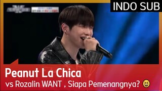 Peanut La Chica vs Rozalin WANT , Siapa Pemenangnya? 😆 #StreetWomanFighterKDanceBattle 🇮🇩INDOSUB🇮🇩