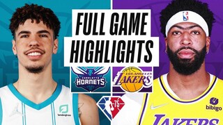 Hornets vs Lakers Full Game Highlights | November 8, 2021