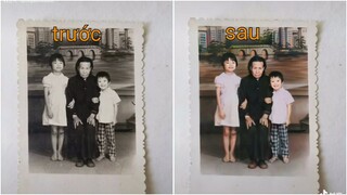 Khi ảnh cũ được làm nét và phục chế 🌌『Tiktok』