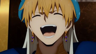 "The heavy rain is still falling, and Shanshan is laughing hahaha"