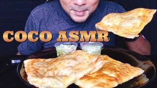 ASMR:Pancake (EATING SOUNDS)|COCO SAMUI ASMR#กินโชว์โรตี#โรตีมะตะบะ