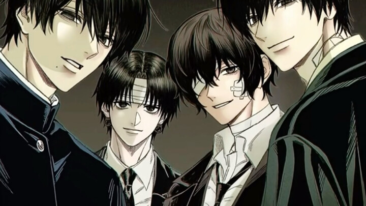 Rambut pendek hitamnya benar-benar yang paling keren!