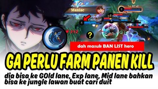 Enaknya lagi ultinya bisa spam 2x, public belum sadar ngerinya ini hero  - Mobile Legends