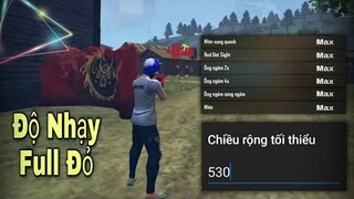 [ Free Fire ] Cách Chỉnh Độ Nhạy Và DPI Chuẩn Cho Android Kéo Tâm Full Đầu