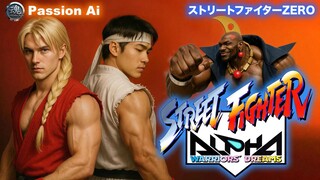 Street Fighter Zero Real|ストリートファイターZERO Real| #ai #snk #kof #capcom #gameplay #ps5 #sf2 #retro#gamep