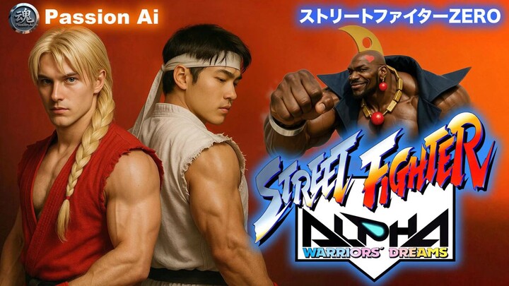 Street Fighter Zero Real|ストリートファイターZERO Real| #ai #snk #kof #capcom #gameplay #ps5 #sf2 #retro#gamep