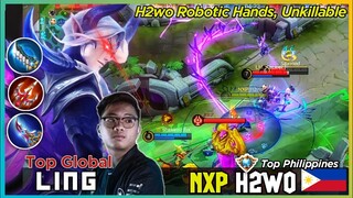 H2wo Robotic Hands Enemy Can't Kill H2wo Ling Imba | Top Philippines Ling