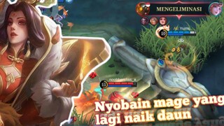 Nyobain mage yang lagi naik daun!? dapet winter gratis!? stun ada!? buruan cobain - Mobile Legends