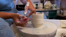 How to Make Pottery Cups & Vases - Shaping a Pottery Cup Form