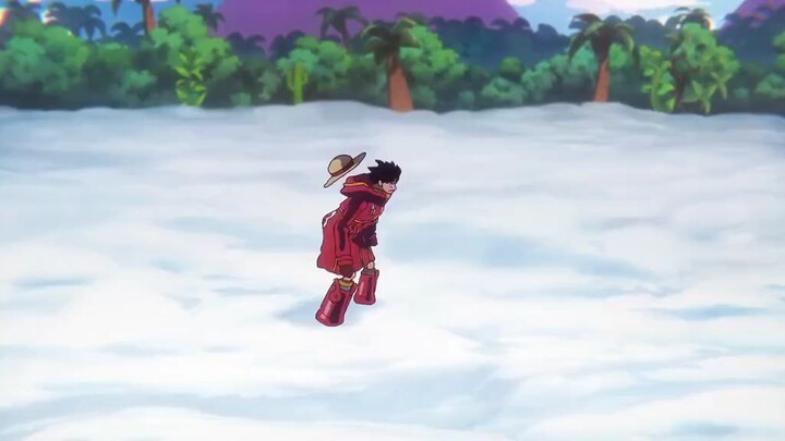 epic moment Luffy vs kizaru