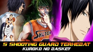 TOP 5, SHOOTING GUARD BASKETBALL TERHEBAT KUROKO NO BASUKE