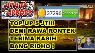 TOPUP 5 JUTA LAGI BODO AMAT , MOMEN KOCAK WINDAH BASUDARA NINJA HEROES PART 10