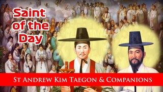 St Andrew Kim Taegon And Companions  - Saint of the Day with Fr Lindsay - 20 Sept 2022