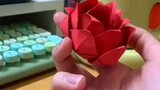 how to make origami flower