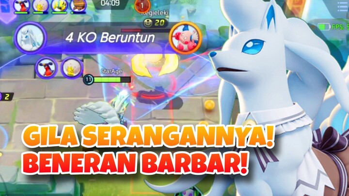 GILA SERANGANNYA! ALOLAN BENERAN BARBAR! - Pokemon Unite
