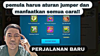 f2p jumper harus bisa memanfaatkan semua yang ada!! aturan jumper pemula harus tau!! RISE OF KINGDOM