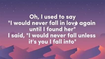 Until I found you lyrics