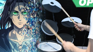 Shingeki no Kyojin The Final Season OP 2 -【The Rumbling】by SiM - Drum Cover