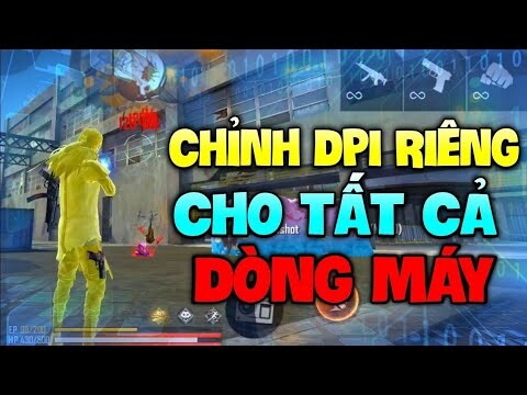ĐỘ NHẠY, NÚT BẮN HƯỚNG DẪN CHỈNH DPI OB34 AUTO HEADSHOT CHO SAMSUNG, OPPO, REALME, VSMART, VIVO,...