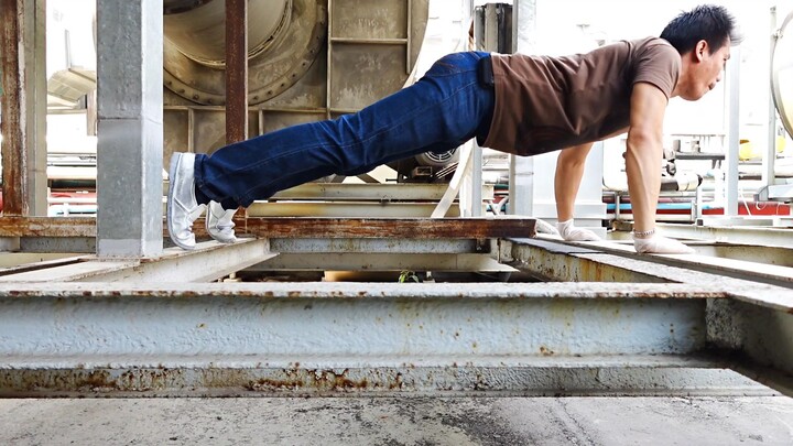 ซ้อมไว้ เผื่อได้เพิ่มเงินเดือนตามนโยบายวิดพื้น พรรคทางเลือกใหม่ #นโยบายวิดพื้น #พรรคทางเลือกใหม่