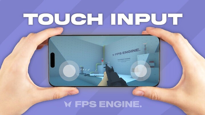 How to add Touch Input Controls in FPS Engine ( Make Mobile Phone Games with FPS Engine )