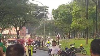 pesawat jatuh di BSD