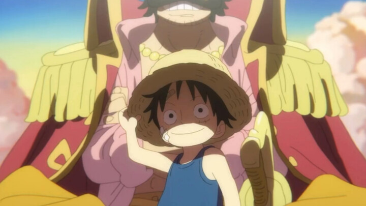 "Namaku Monkey D. Luffy, dan aku ingin melampauimu dan menjadi manusia One Piece!"