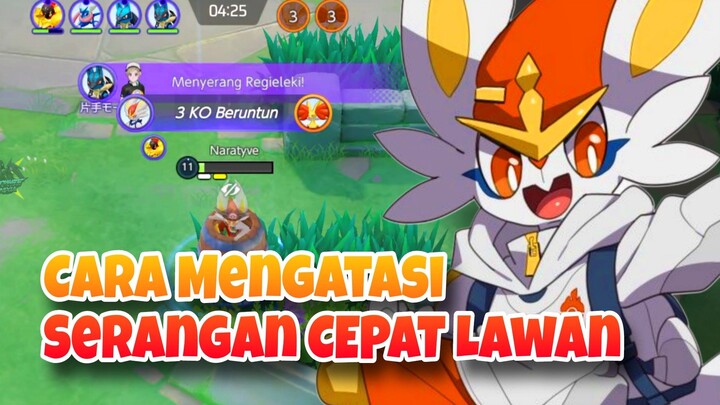 Cara Cinderace Mengatasi Serangan Lawan - Pokemon Unite
