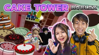 หอคอยเค้ก สุดน่ารักน่ากินสุดๆ  Cake Tower [ Roblox ]
