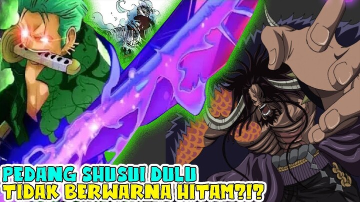 Fakta Baru Mengenai Shusui, Zoro Dengan Pedang Shusui Yang Nantinya Akan Mengalahkan Kaido?!?