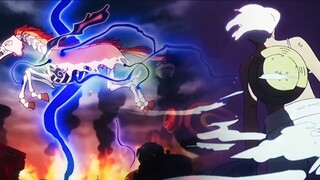 Full fight Gear 5 Luffy!! 🥶